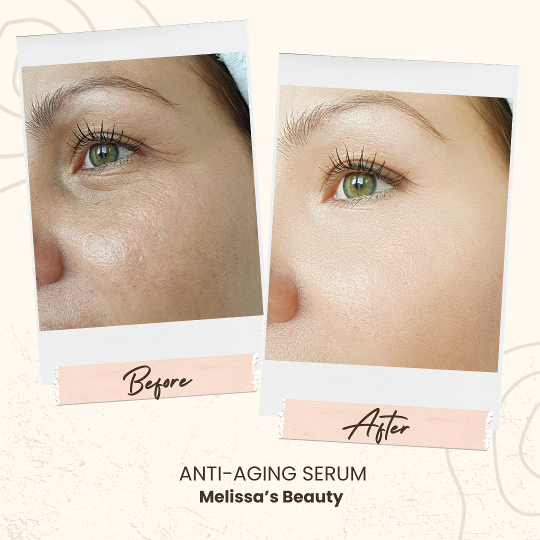 Organic Anti-aging daytime face serum with Vitamin C