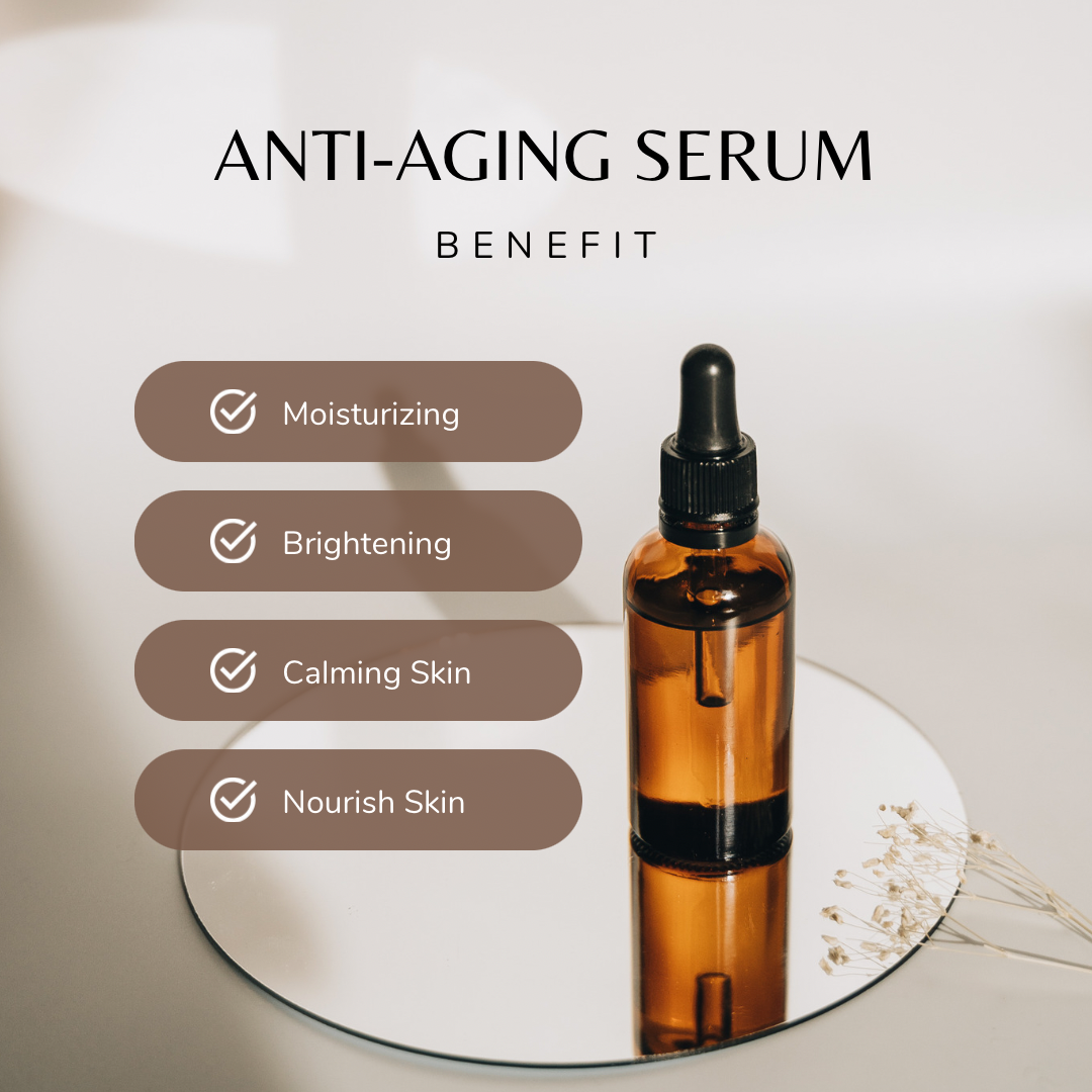 Organic Anti-aging daytime face serum with Vitamin C