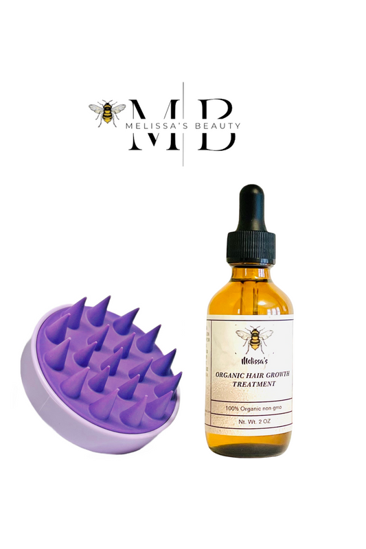 Hair growth serum 100% Organic, non-Gmo, Vegan and cruelty free